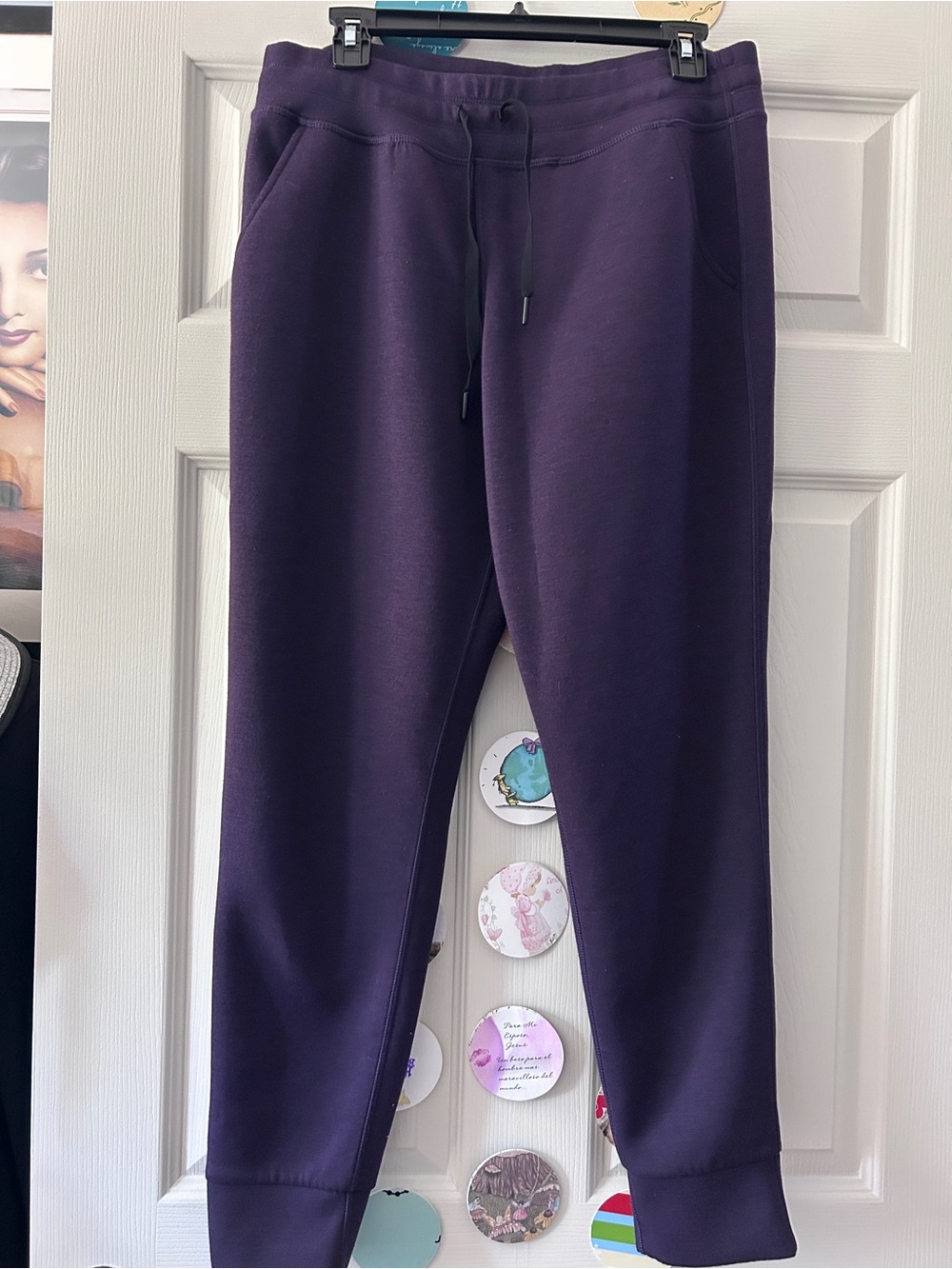 Women’s Purple Jogger Sweatpants